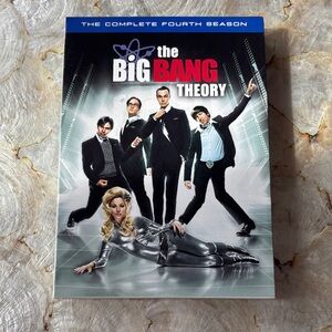 The Big Bang Theory: The Complete Fourth Season DVD - Black, Red, Blue